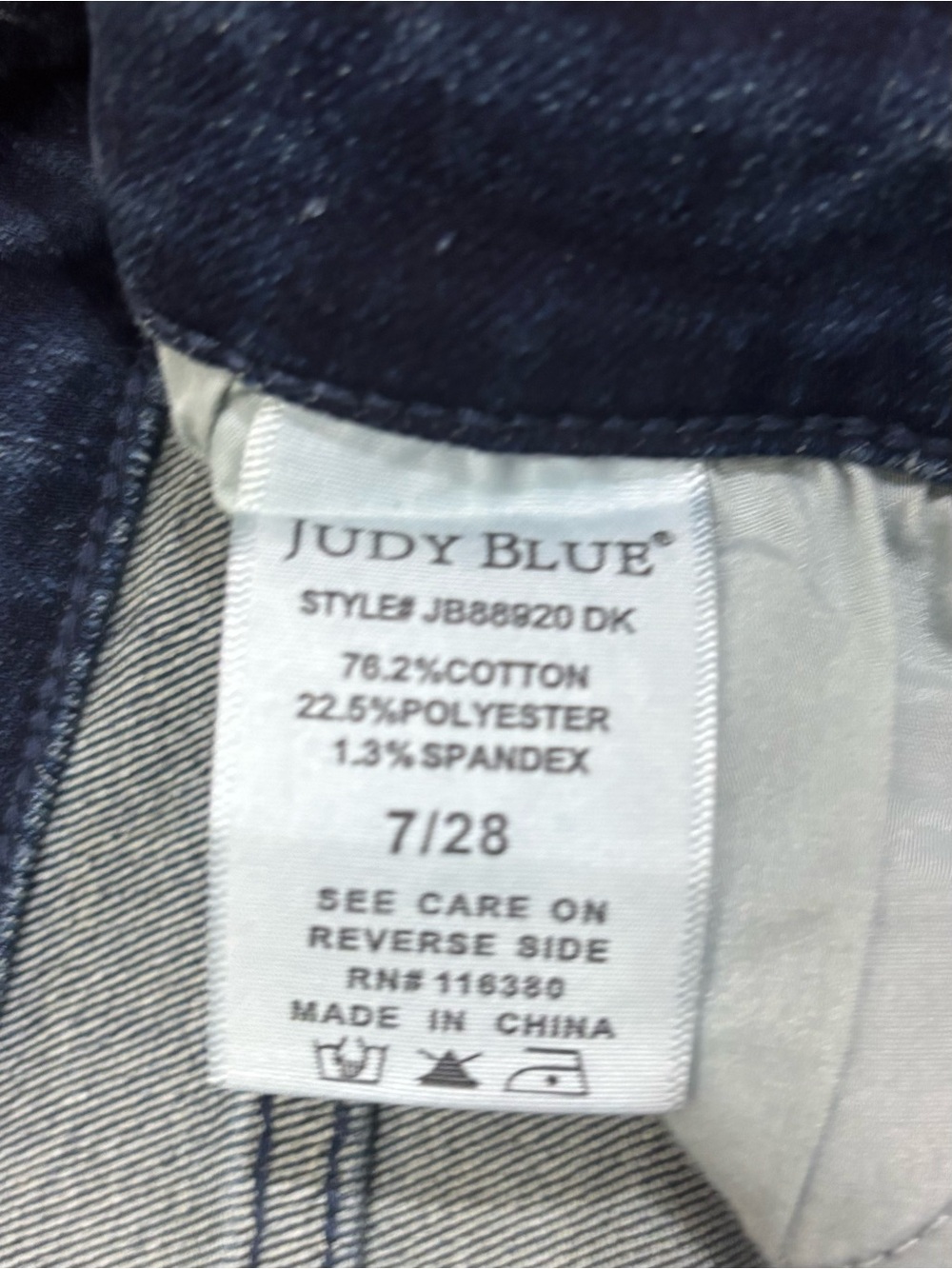 Judy Blue Rhinestone Side Detail Flare Jean Festival Glam Denim Western Stretch - Picture 10 of 13